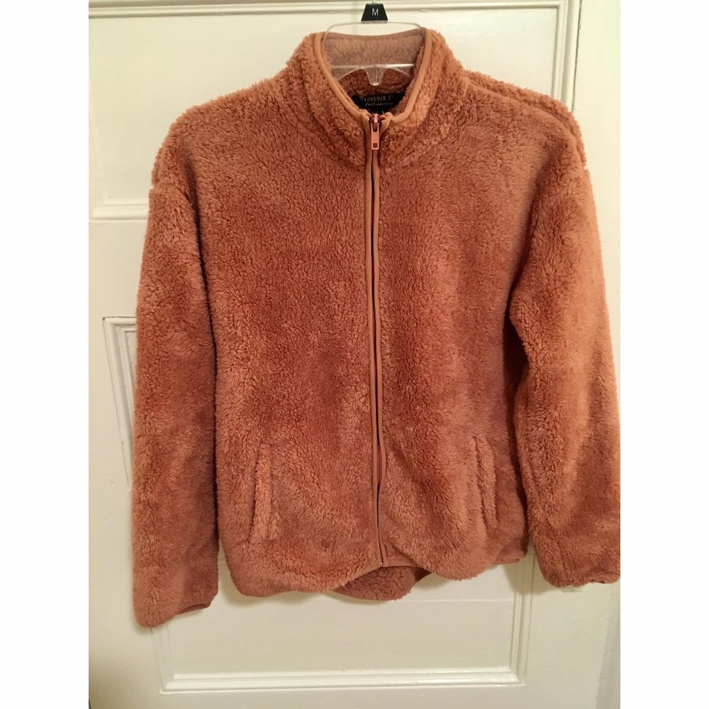 Plush Zip Up Jacket